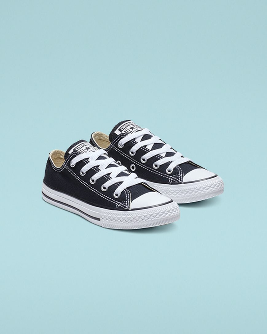 Zapatillas Bajas Converse Chuck Taylor All Star Classic Niña Negras | PE E8L47P